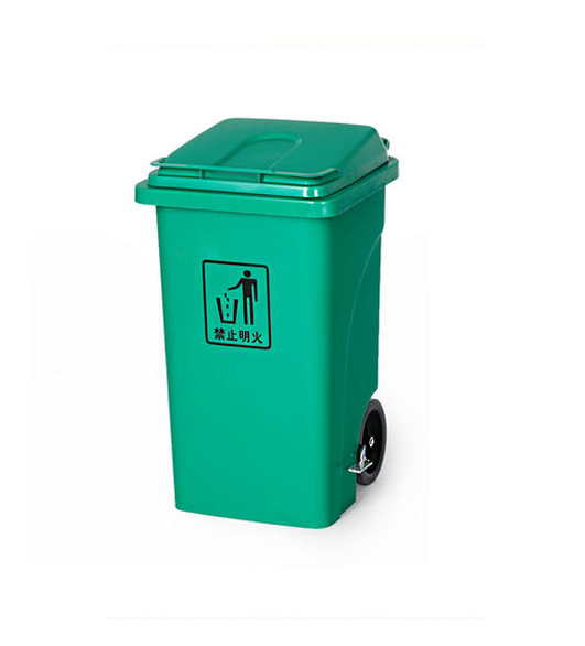 Caixote do lixo de plástico para uso externo (KL-27)