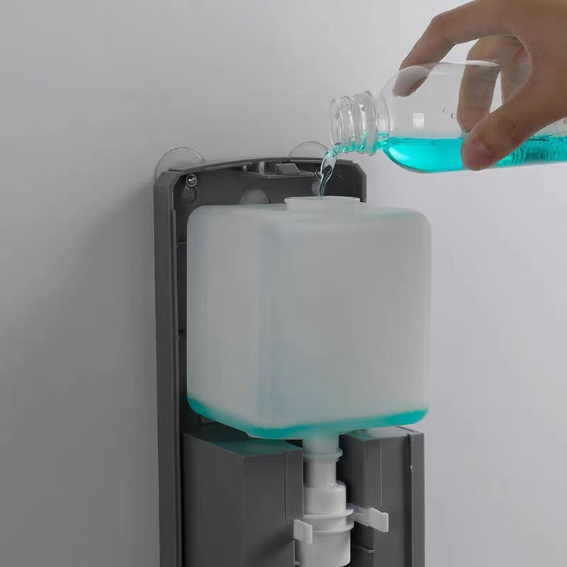 Dispensador automático de sabonete líquido anti-toque dispensador de sabonete com suporte